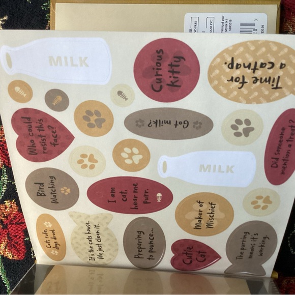 Happy Tails Hallmark cat scrapbook - Picture 6 of 7